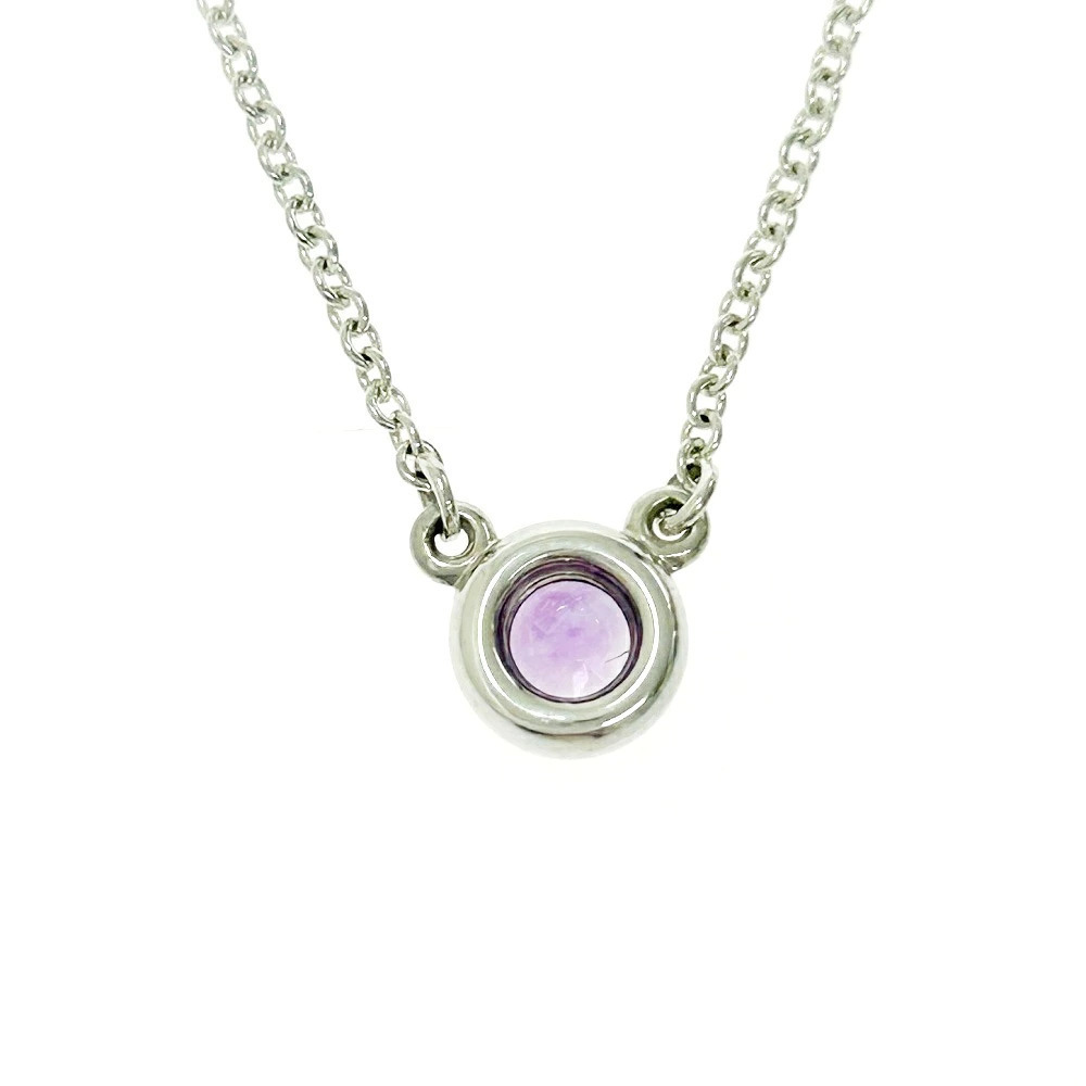 TIFFANYCo Tiffany Silver Amethyst By the Yard Necklace